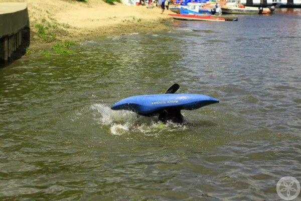 Wisła Big AIR  na wodzie płaskiej